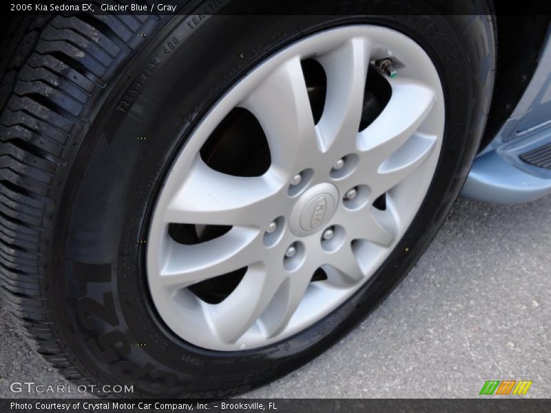 Glacier Blue / Gray 2006 Kia Sedona EX