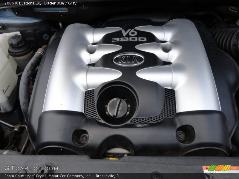 Glacier Blue / Gray 2006 Kia Sedona EX