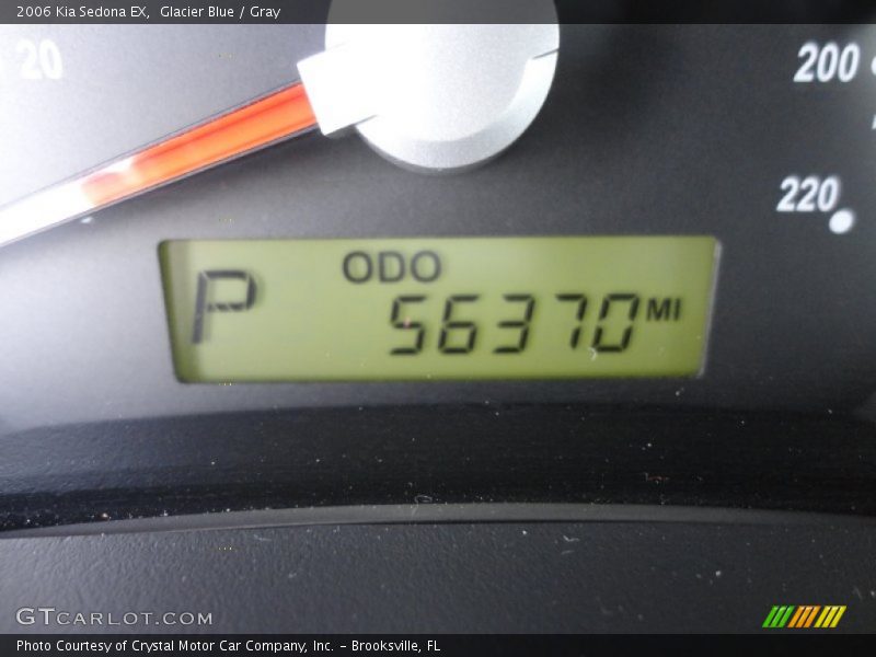 Glacier Blue / Gray 2006 Kia Sedona EX
