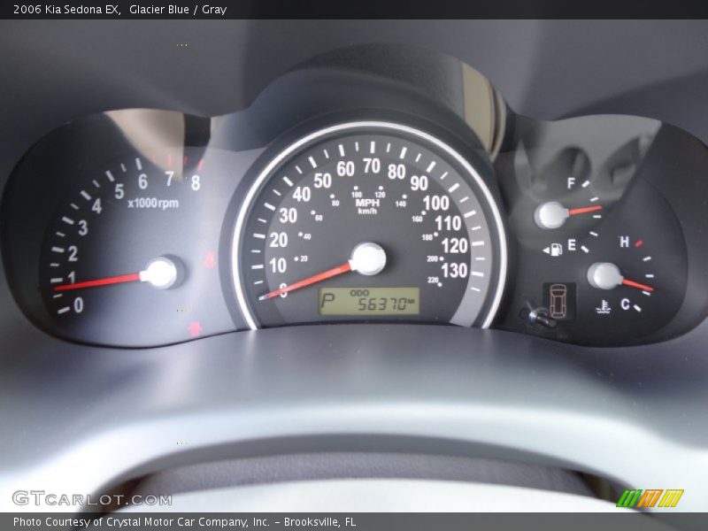 Glacier Blue / Gray 2006 Kia Sedona EX