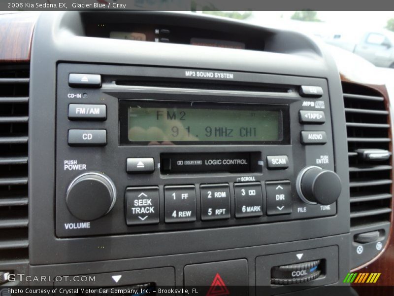Glacier Blue / Gray 2006 Kia Sedona EX