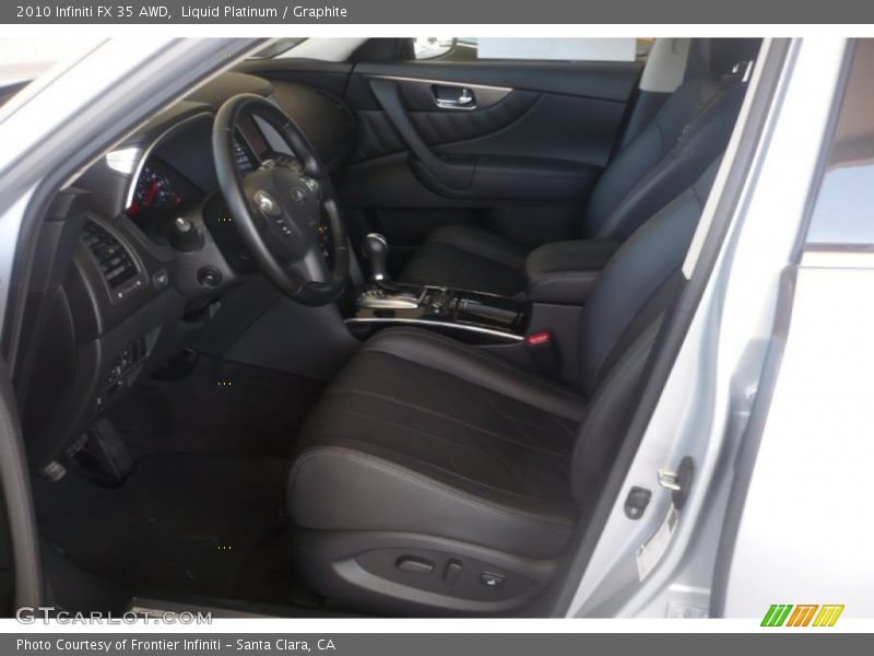Liquid Platinum / Graphite 2010 Infiniti FX 35 AWD