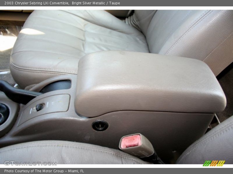 Bright Silver Metallic / Taupe 2003 Chrysler Sebring LXi Convertible