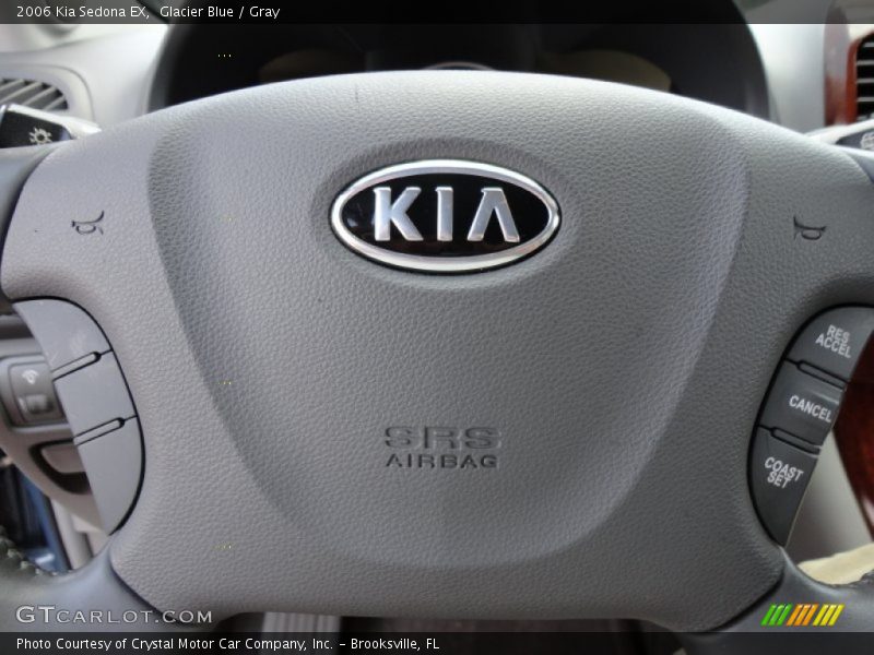 Glacier Blue / Gray 2006 Kia Sedona EX