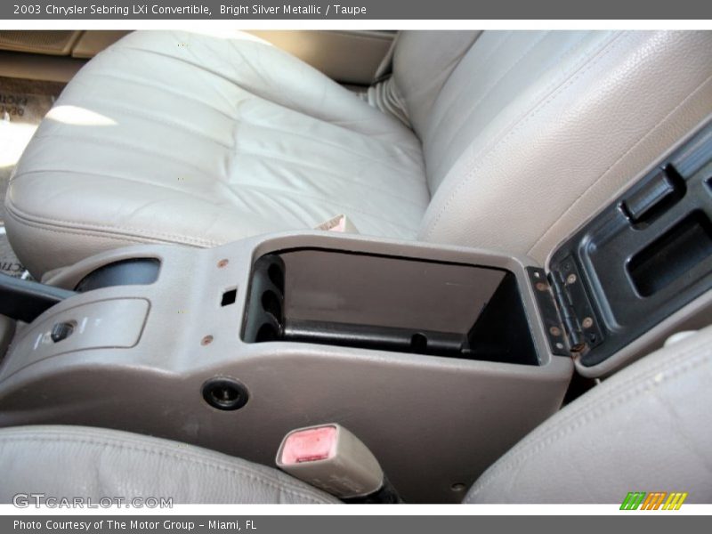 Bright Silver Metallic / Taupe 2003 Chrysler Sebring LXi Convertible
