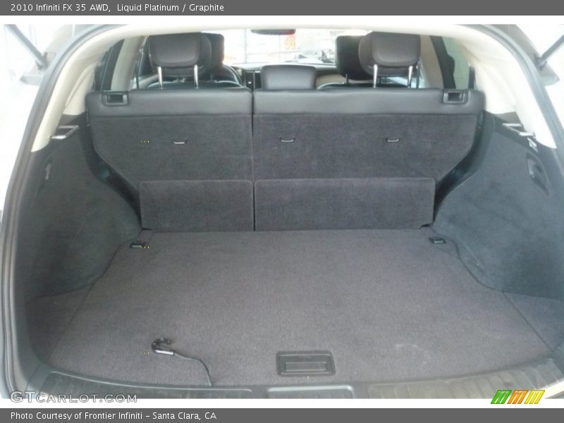 Liquid Platinum / Graphite 2010 Infiniti FX 35 AWD