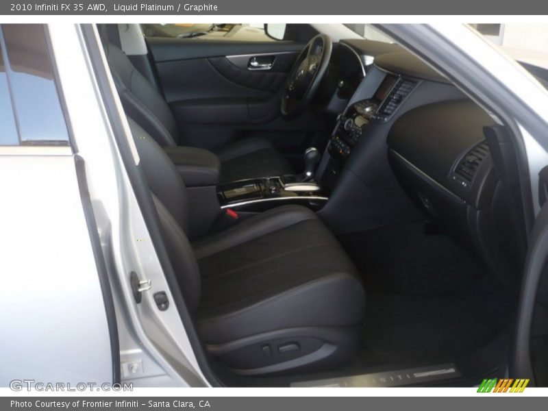 Liquid Platinum / Graphite 2010 Infiniti FX 35 AWD