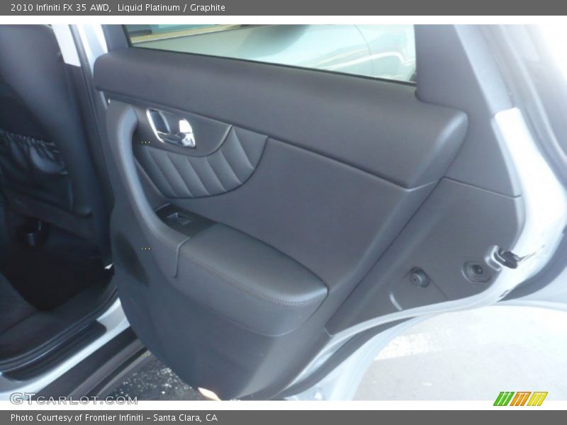 Liquid Platinum / Graphite 2010 Infiniti FX 35 AWD