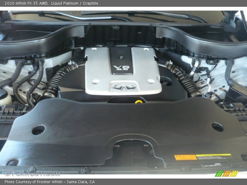 Liquid Platinum / Graphite 2010 Infiniti FX 35 AWD