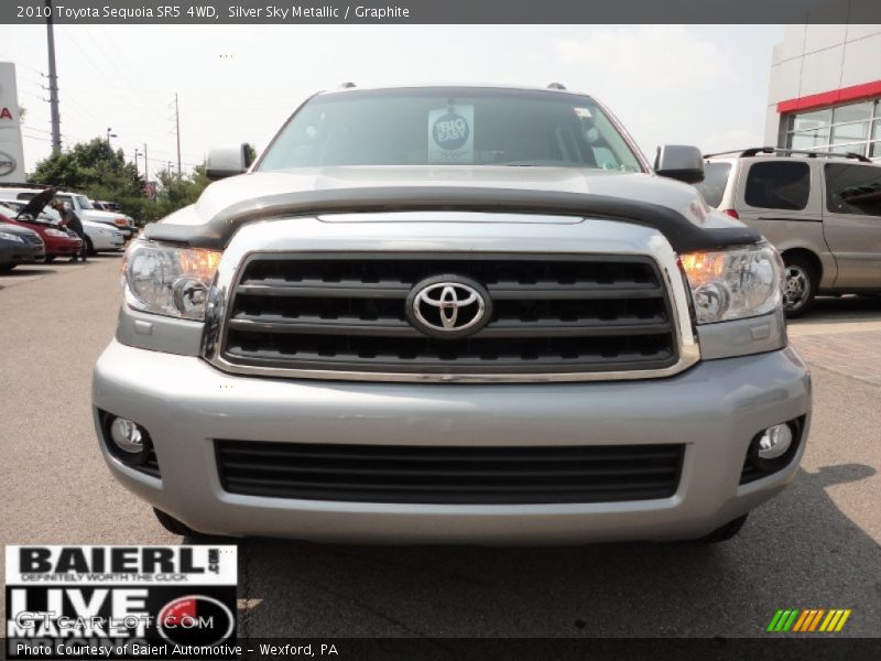 Silver Sky Metallic / Graphite 2010 Toyota Sequoia SR5 4WD