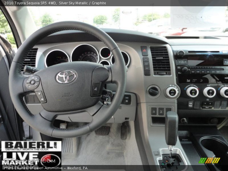 Silver Sky Metallic / Graphite 2010 Toyota Sequoia SR5 4WD