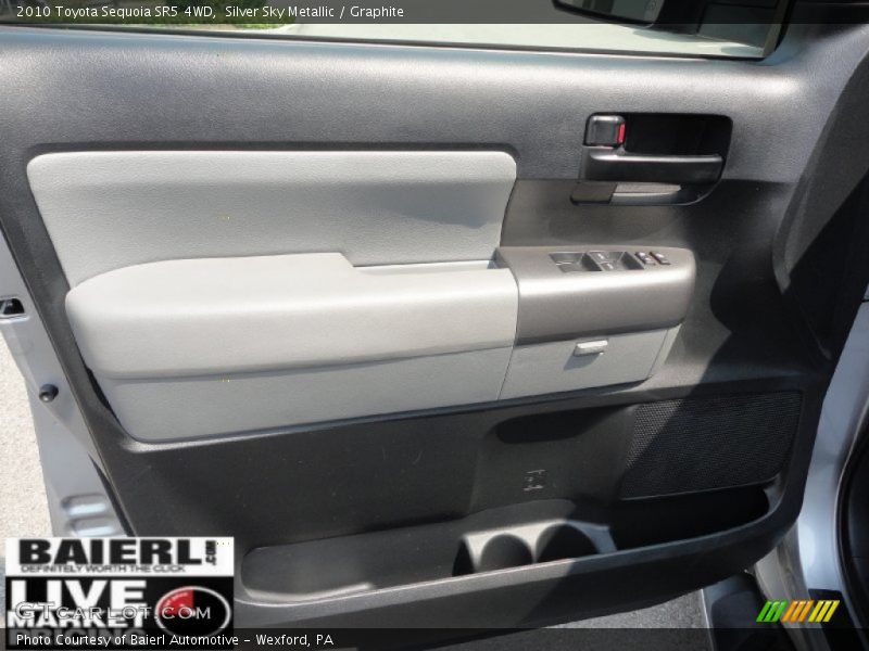 Silver Sky Metallic / Graphite 2010 Toyota Sequoia SR5 4WD