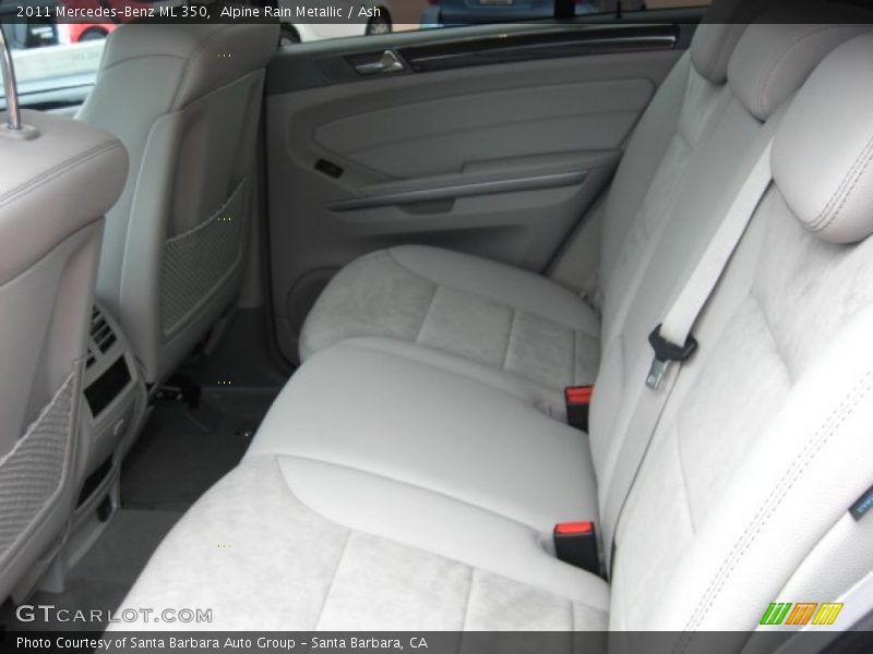 Alpine Rain Metallic / Ash 2011 Mercedes-Benz ML 350