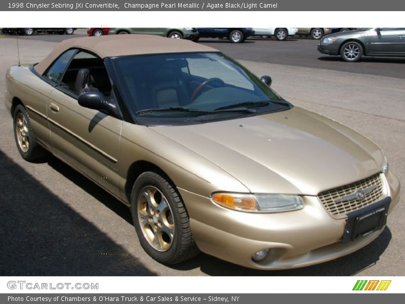 Front 3/4 View of 1998 Sebring JXi Convertible
