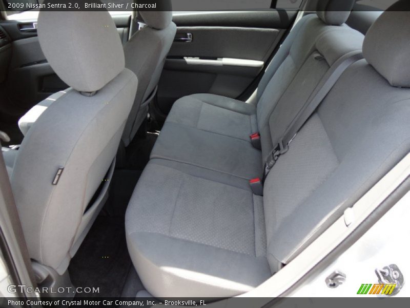 Brilliant Silver / Charcoal 2009 Nissan Sentra 2.0