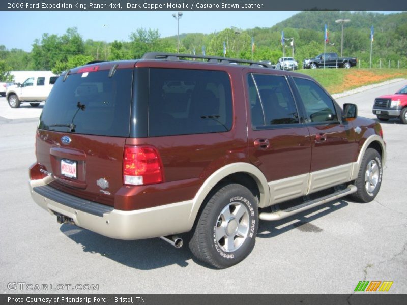 Dark Copper Metallic / Castano Brown Leather 2006 Ford Expedition King Ranch 4x4