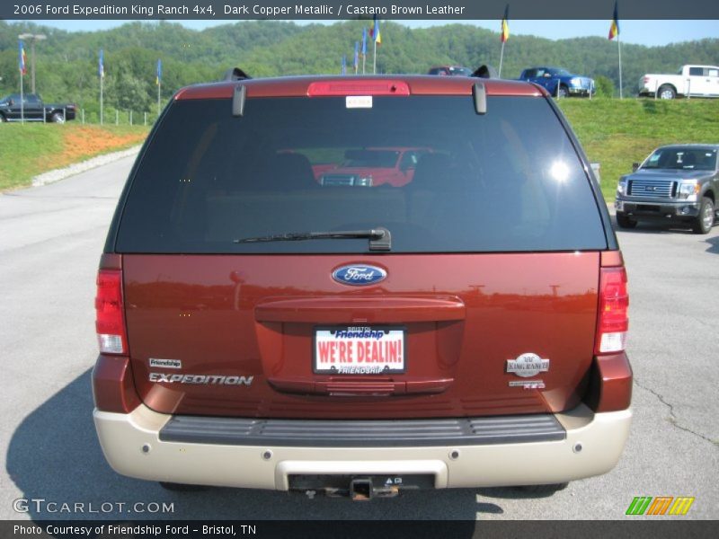 Dark Copper Metallic / Castano Brown Leather 2006 Ford Expedition King Ranch 4x4