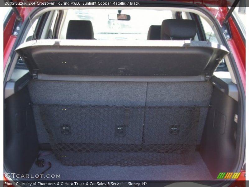Sunlight Copper Metallic / Black 2009 Suzuki SX4 Crossover Touring AWD