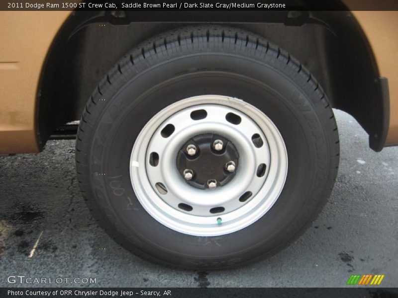 Saddle Brown Pearl / Dark Slate Gray/Medium Graystone 2011 Dodge Ram 1500 ST Crew Cab