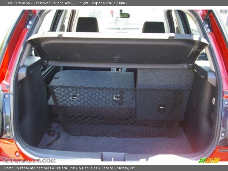 Sunlight Copper Metallic / Black 2009 Suzuki SX4 Crossover Touring AWD