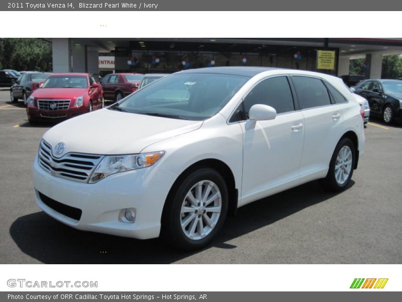 Blizzard Pearl White / Ivory 2011 Toyota Venza I4
