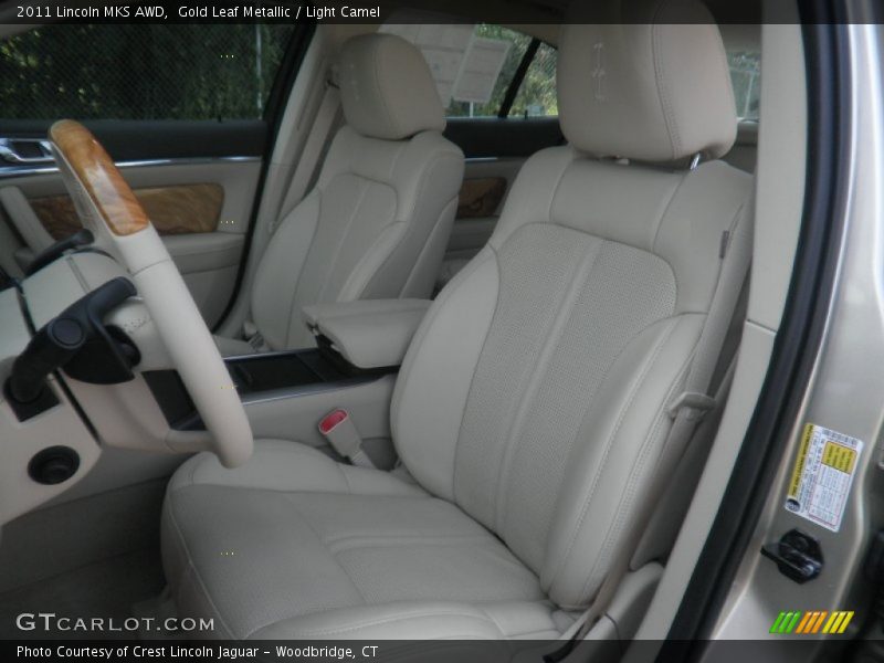 Gold Leaf Metallic / Light Camel 2011 Lincoln MKS AWD