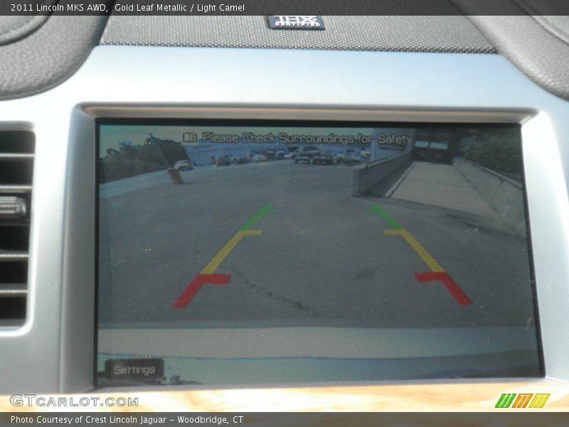 Gold Leaf Metallic / Light Camel 2011 Lincoln MKS AWD