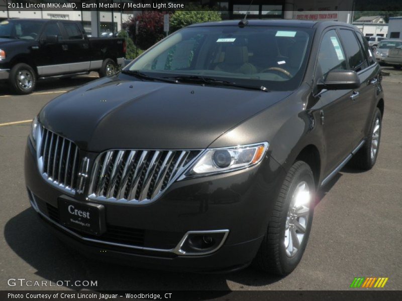 Earth Metallic / Medium Light Stone 2011 Lincoln MKX AWD