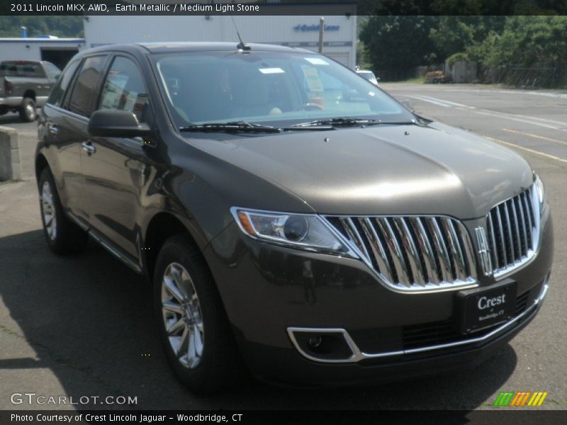 Earth Metallic / Medium Light Stone 2011 Lincoln MKX AWD