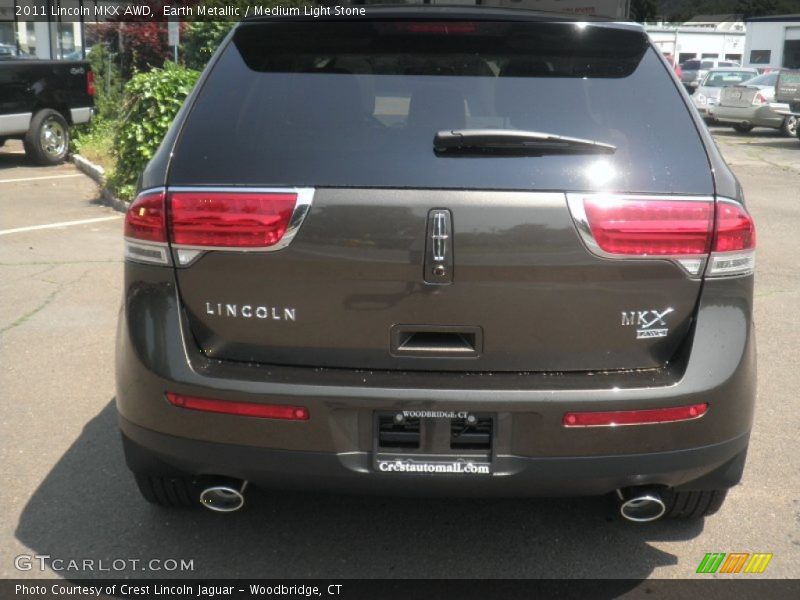 Earth Metallic / Medium Light Stone 2011 Lincoln MKX AWD