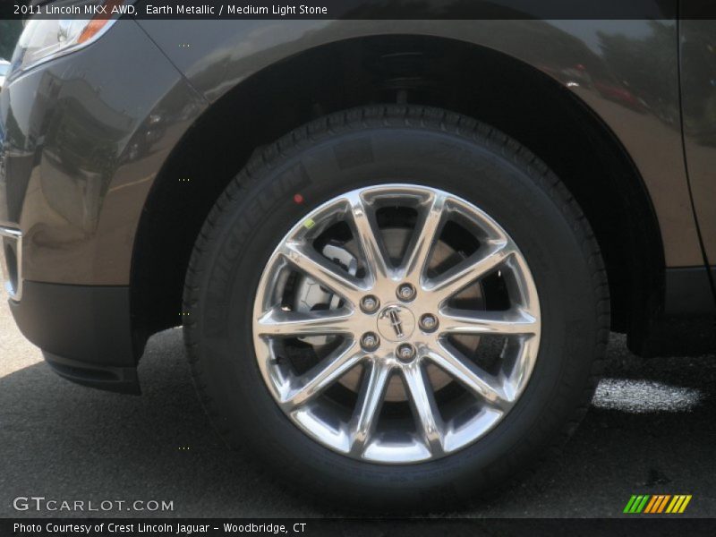 Earth Metallic / Medium Light Stone 2011 Lincoln MKX AWD