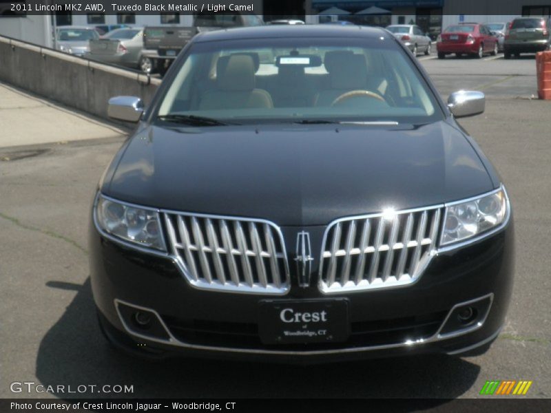 Tuxedo Black Metallic / Light Camel 2011 Lincoln MKZ AWD