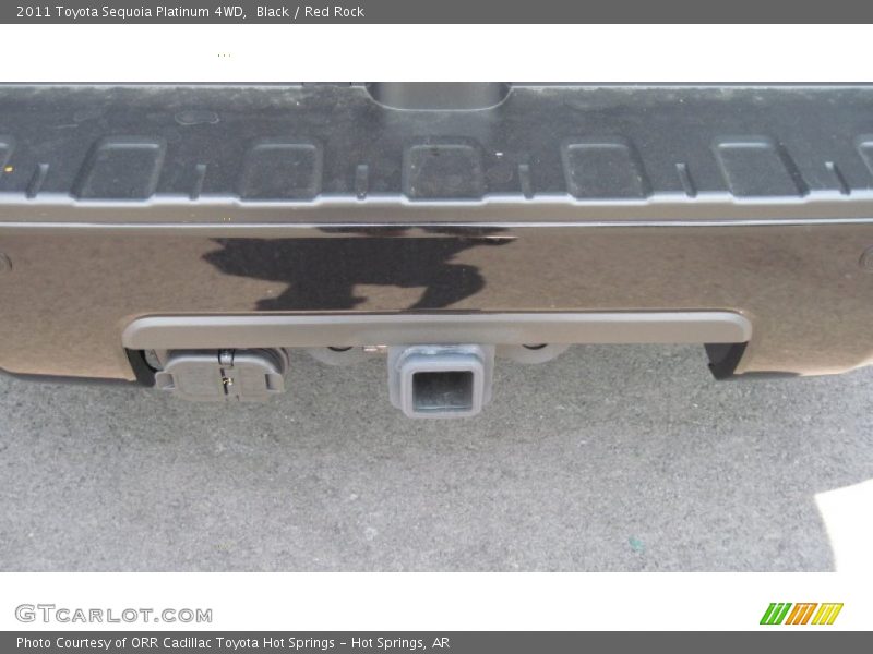 Black / Red Rock 2011 Toyota Sequoia Platinum 4WD