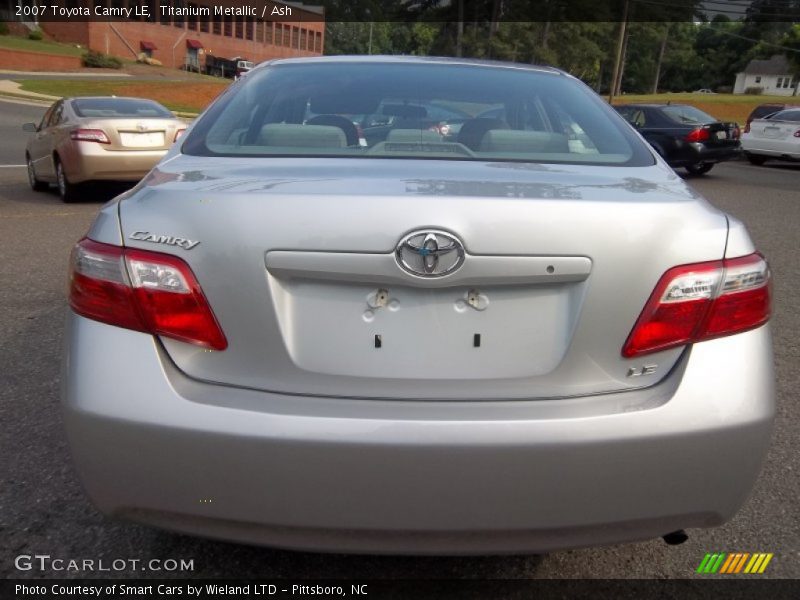 Titanium Metallic / Ash 2007 Toyota Camry LE