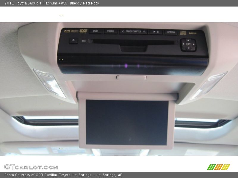 Black / Red Rock 2011 Toyota Sequoia Platinum 4WD