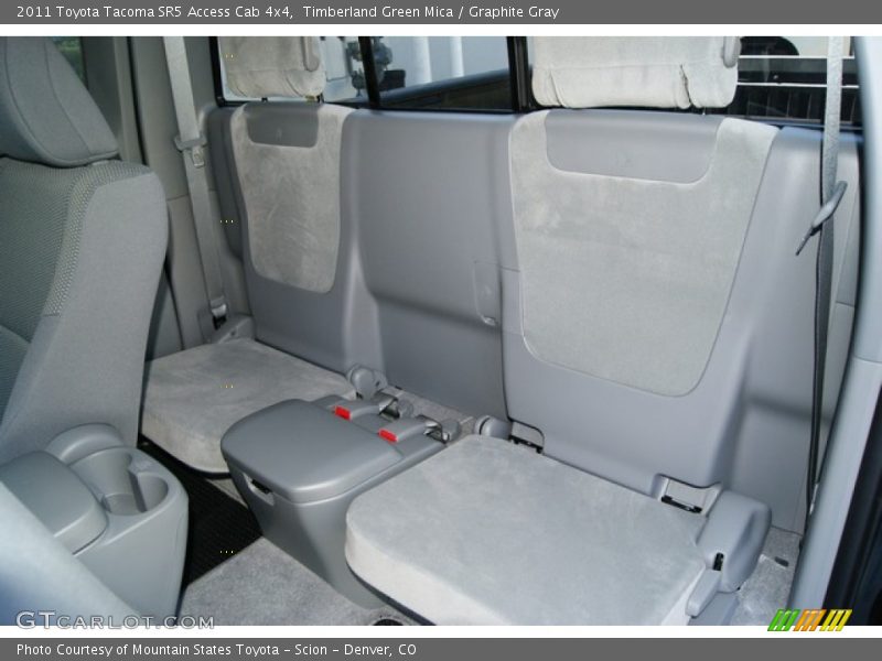 Timberland Green Mica / Graphite Gray 2011 Toyota Tacoma SR5 Access Cab 4x4