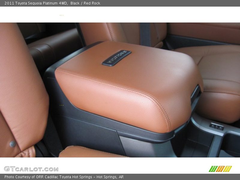 Black / Red Rock 2011 Toyota Sequoia Platinum 4WD