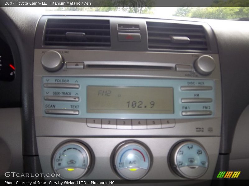 Titanium Metallic / Ash 2007 Toyota Camry LE