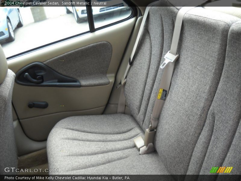 Sandrift Metallic / Neutral 2004 Chevrolet Cavalier Sedan