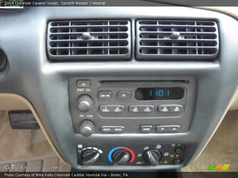 Sandrift Metallic / Neutral 2004 Chevrolet Cavalier Sedan