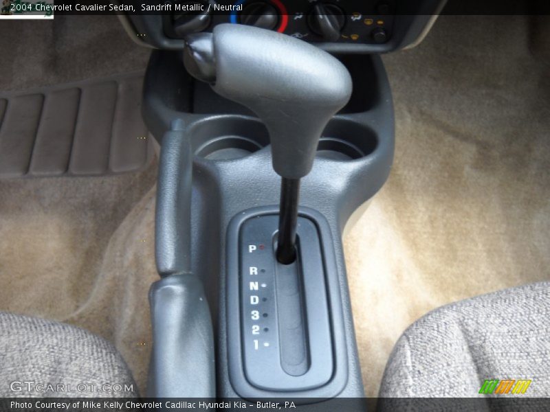 Sandrift Metallic / Neutral 2004 Chevrolet Cavalier Sedan