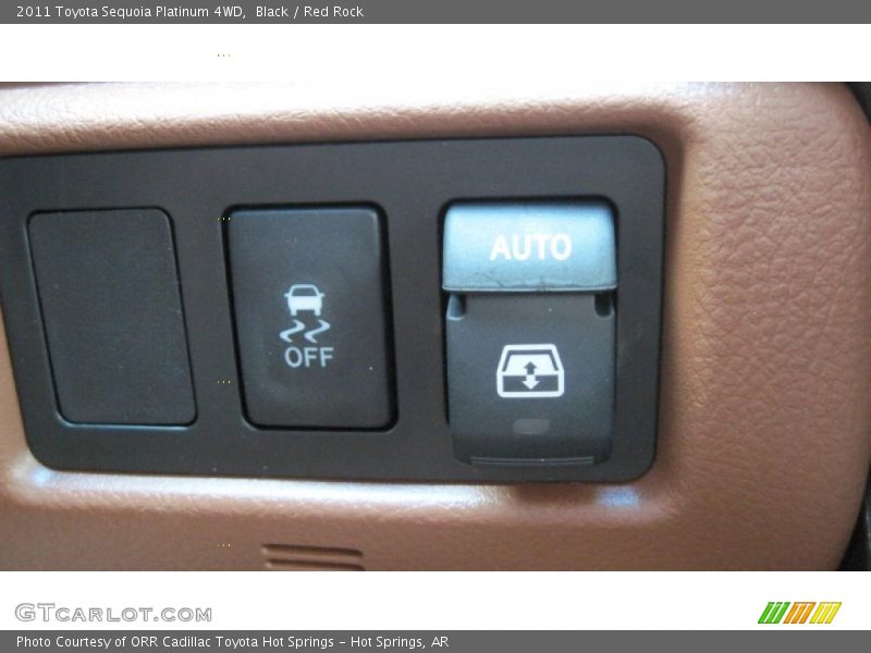 Black / Red Rock 2011 Toyota Sequoia Platinum 4WD