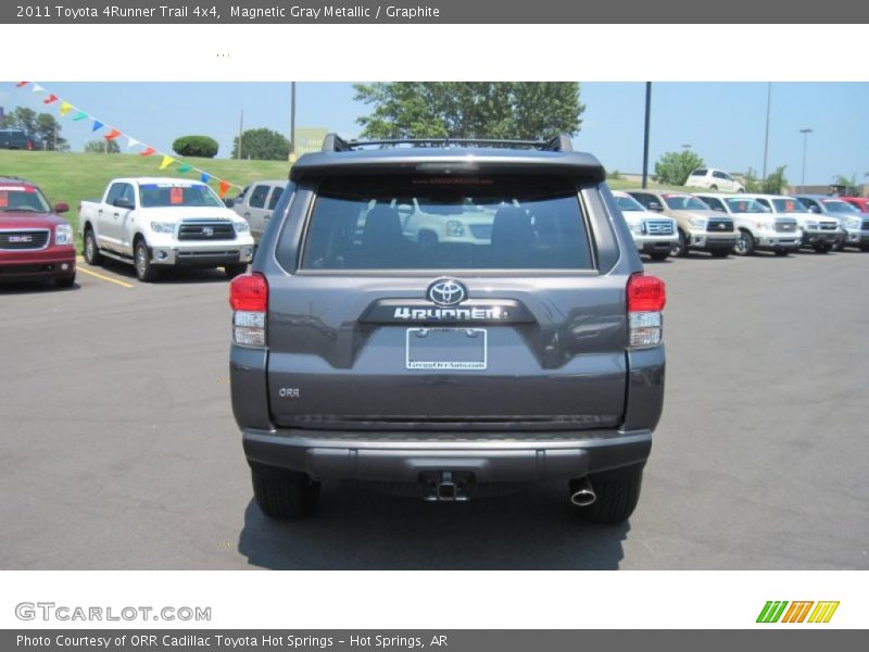 Magnetic Gray Metallic / Graphite 2011 Toyota 4Runner Trail 4x4