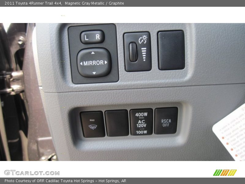 Magnetic Gray Metallic / Graphite 2011 Toyota 4Runner Trail 4x4