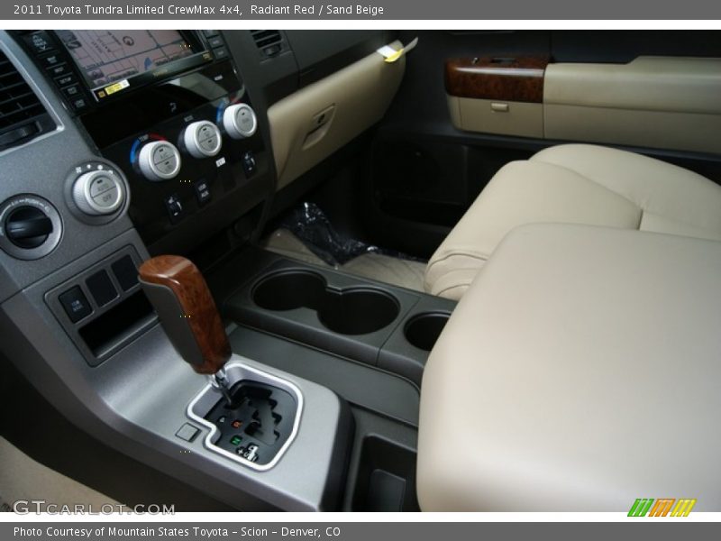 Radiant Red / Sand Beige 2011 Toyota Tundra Limited CrewMax 4x4
