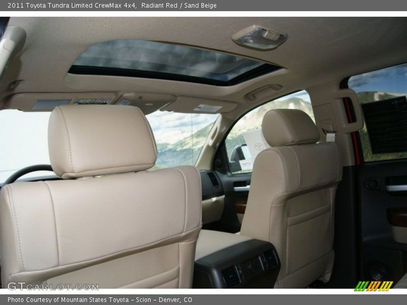 Radiant Red / Sand Beige 2011 Toyota Tundra Limited CrewMax 4x4