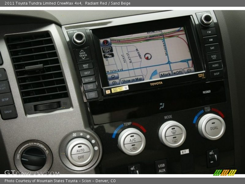 Controls of 2011 Tundra Limited CrewMax 4x4