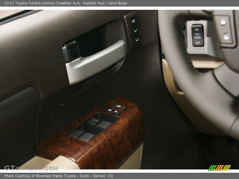 Radiant Red / Sand Beige 2011 Toyota Tundra Limited CrewMax 4x4