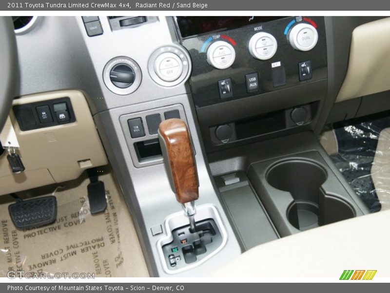 Radiant Red / Sand Beige 2011 Toyota Tundra Limited CrewMax 4x4