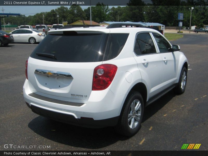 Summit White / Jet Black 2011 Chevrolet Equinox LT